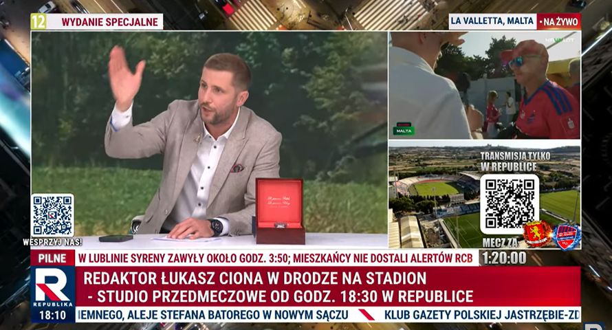 "Tam są drzwi!". Spięcie w Republice, Kłeczek wyrzucił posła ze studia