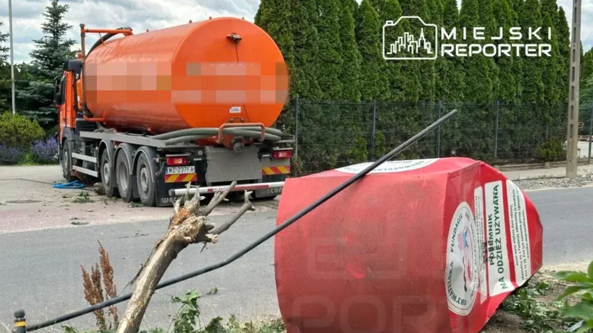 Ukrainiec szalał na warszawskiej Białołęce.