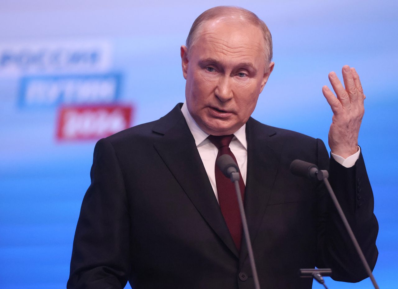 Putin zabrał głos po wyborach w Rosji