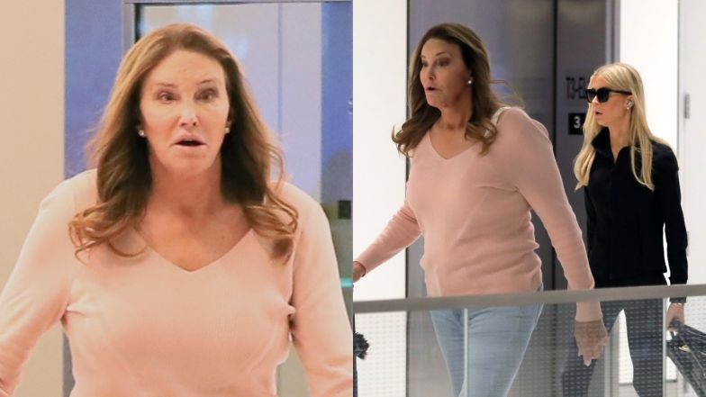 Dawno niewidziana Caitlyn Jenner "przyłapana" na lotnisku. Towarzyszyła jej przyjaciółka (?), z którą mieszka (ZDJĘCIA)