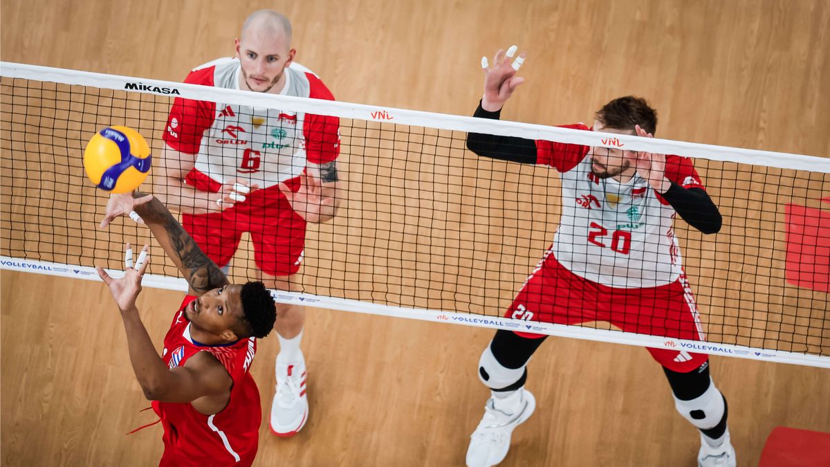 Materiały prasowe / Volleyball World / Na zdjęciu: mecz Kuba - Polska