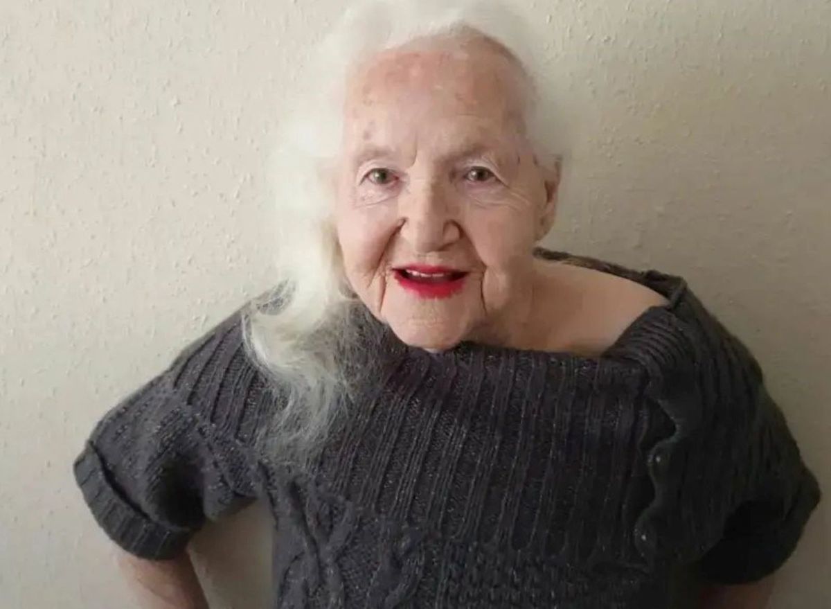 Pani Ania ma 96-lat i cały czas wspiera WOŚP
