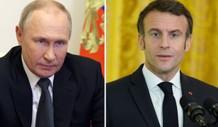 Negocjacje czy kapitulacja? Macron o Putinie