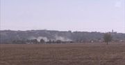 Kłęby dymu unoszą się wzdłuż syryjskiej granicy; trwa ostrzał miasta