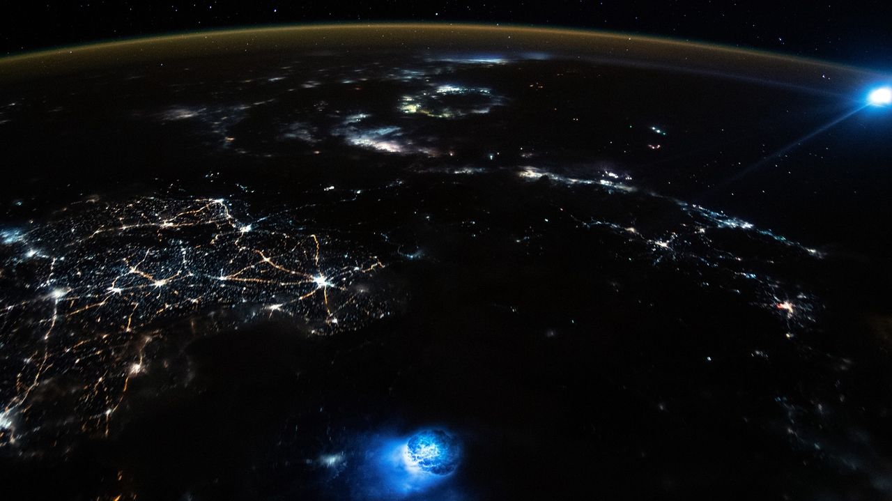 Zdjęcie NASA wykonane z ISS