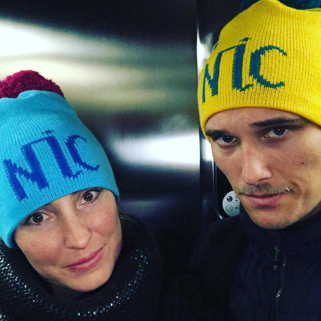 Maurycy Popiel i Izabela Warykiewicz fot. Instagram