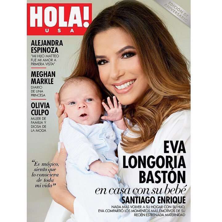 Eva Longoria z synem na okładce HELLO! USA