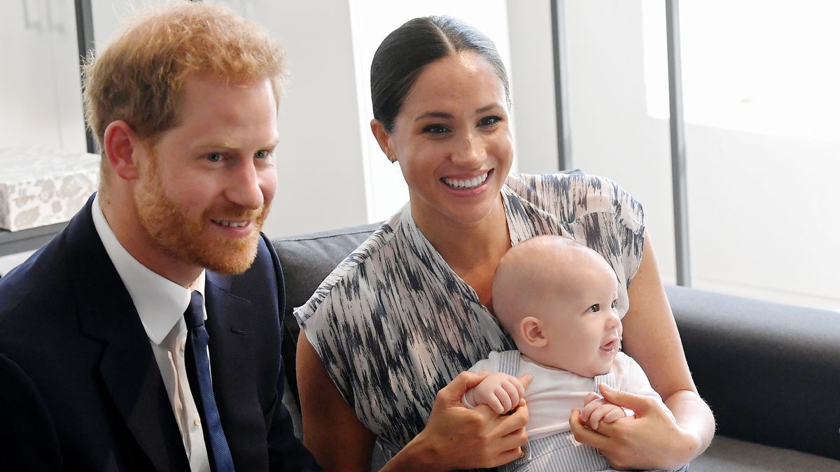 Meghan Markle, książę Harry i Archie 