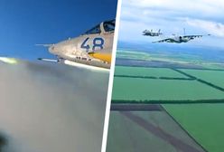 Brawurowy atak z powietrza. Piloci Su-25 podjęli duże ryzyko