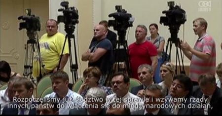 Premier Ukrainy wzywa do międzynarodowego dochodzenia w sprawie zestrzelenia samolotu.