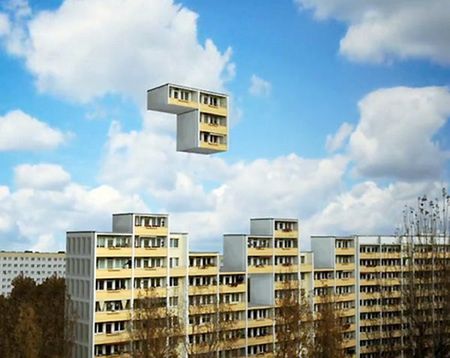 Berlin gra w Tetris