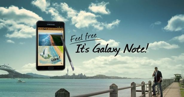 Samsung Galaxy Note | fot. youtube.com