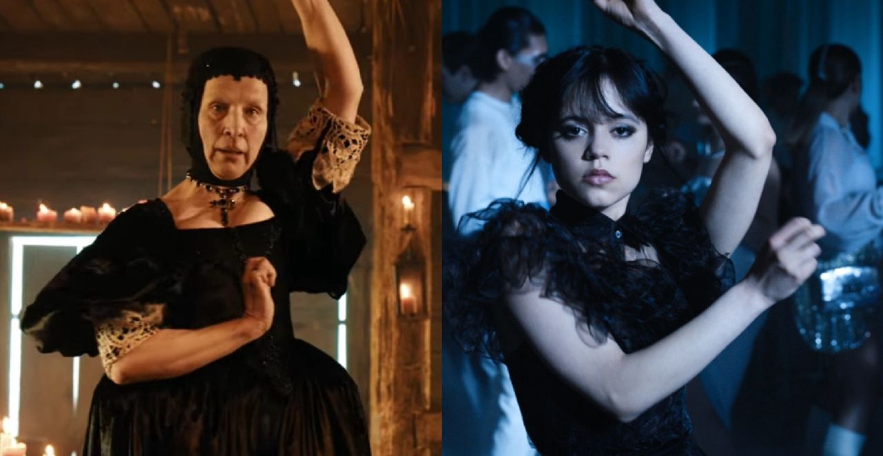 Dwa serialowe hity Netfliksa, "1670" i "Wednesday", ze sobą "rozmawiają"