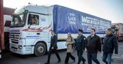 Niemieckie ciężarówki z pomocą jadą na Ukrainę