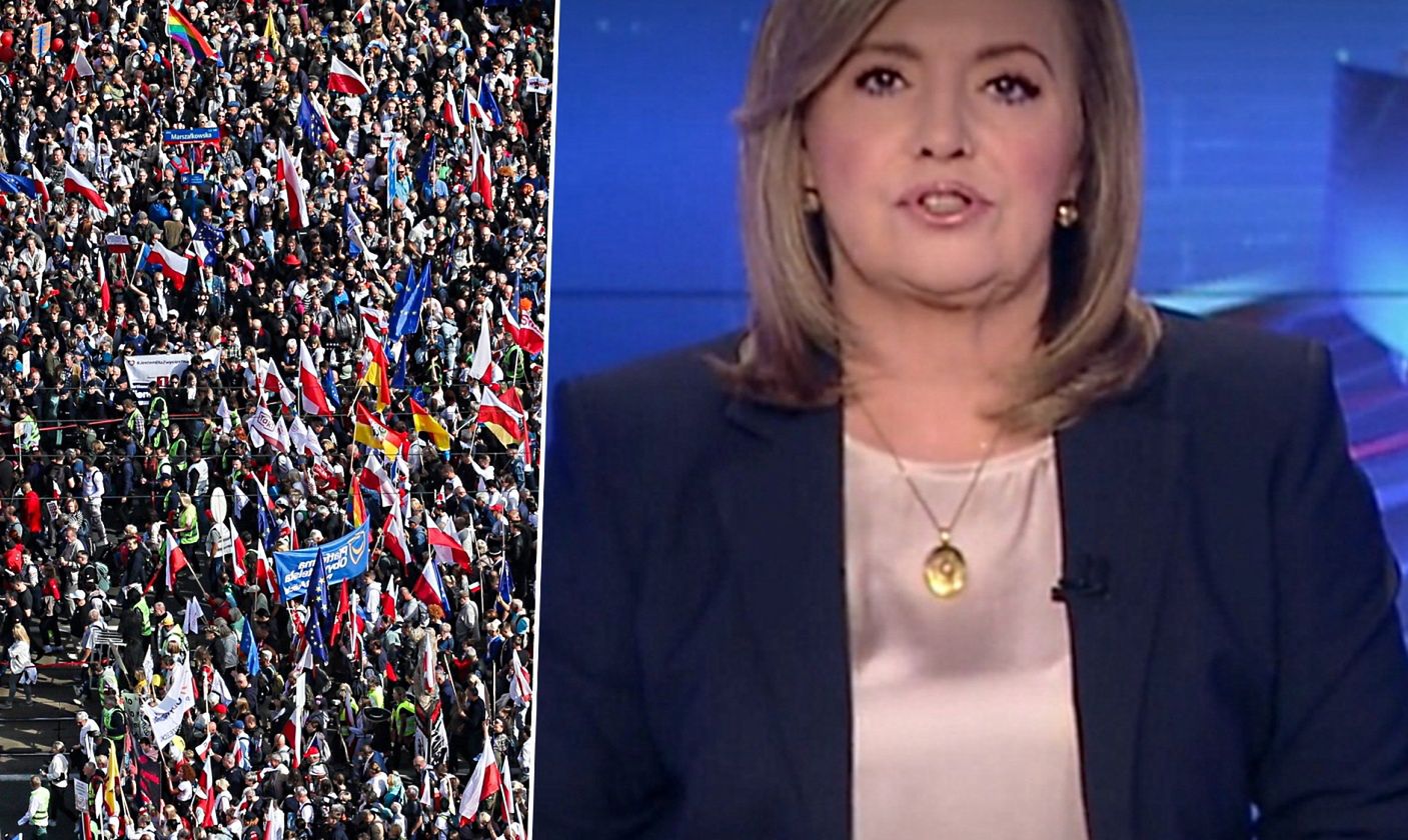 Marsz Miliona Serc według TVP był klapą
