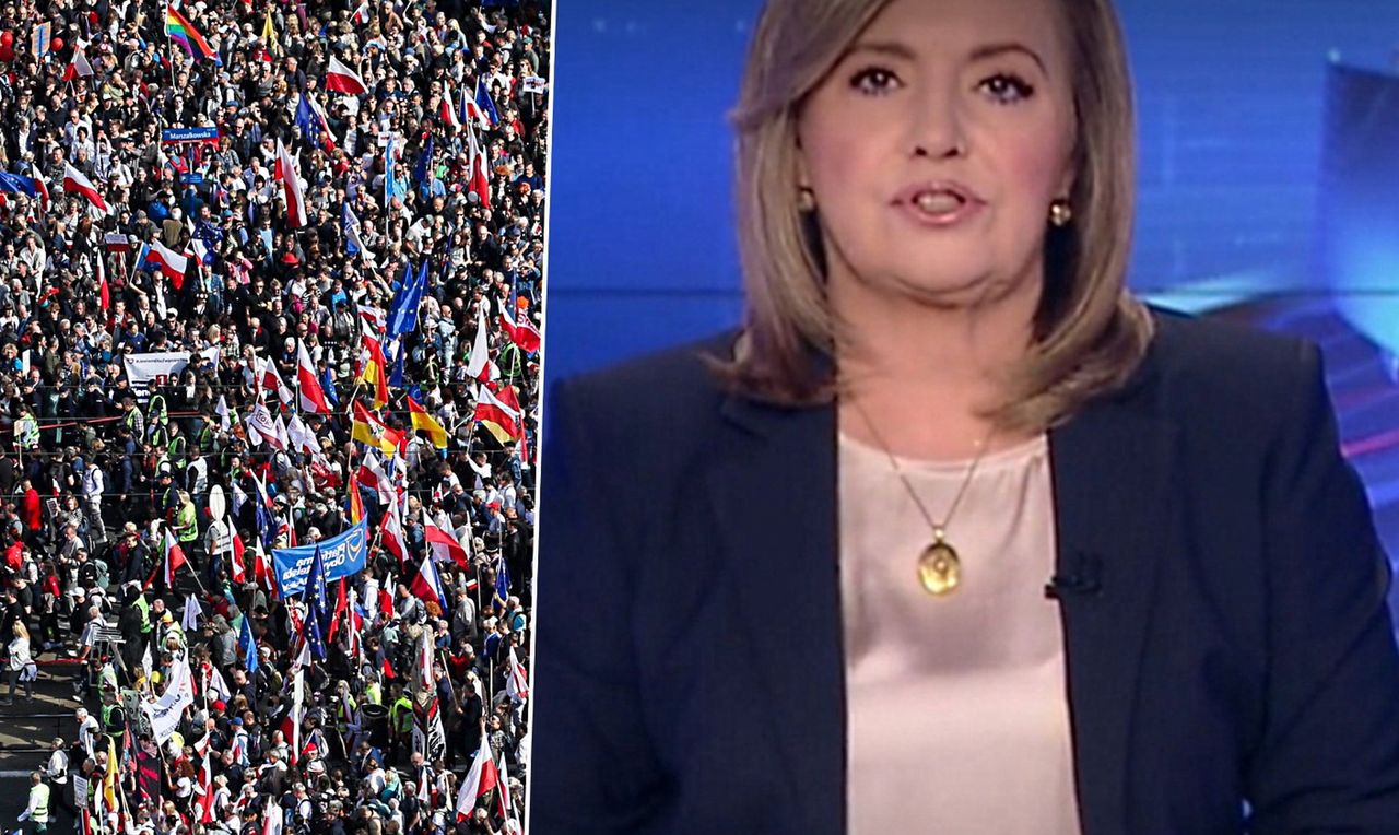 Marsz Miliona Serc według TVP był klapą
