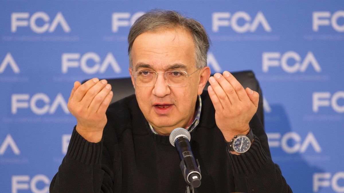 Na zdjęciu Sergio Marchionne, prezes Fiat Chrysler