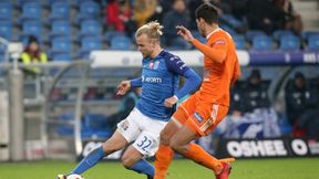 Napastnik Lecha Poznań uniknął złamania nosa i zagra przeciwko Pogoni Szczecin