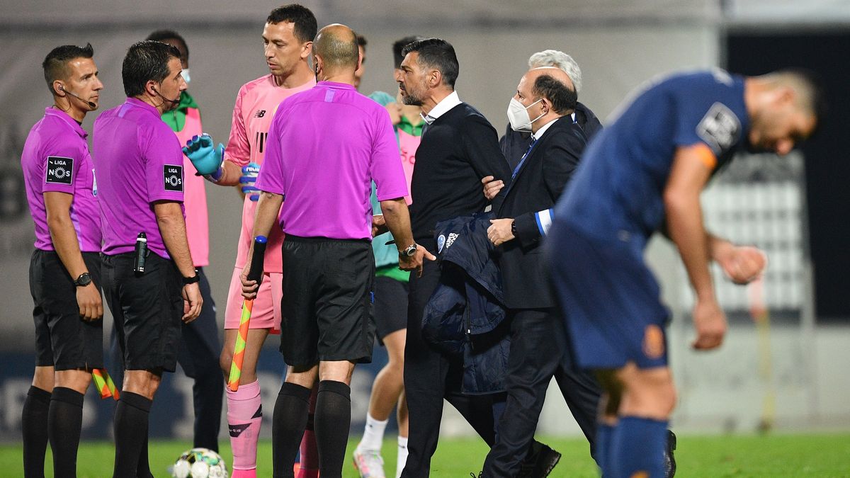 Getty Images / Octavio Passos / Awantura po meczu FC Porto z udziałem Sergio Conceicao