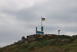 Ukraińska flaga wróciła na Wyspę Węży