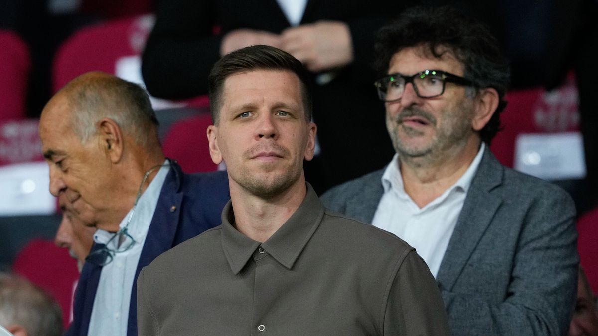 PAP/EPA / Alejandro Garcia / Wojciech Szczęsny na meczu FC Barcelony