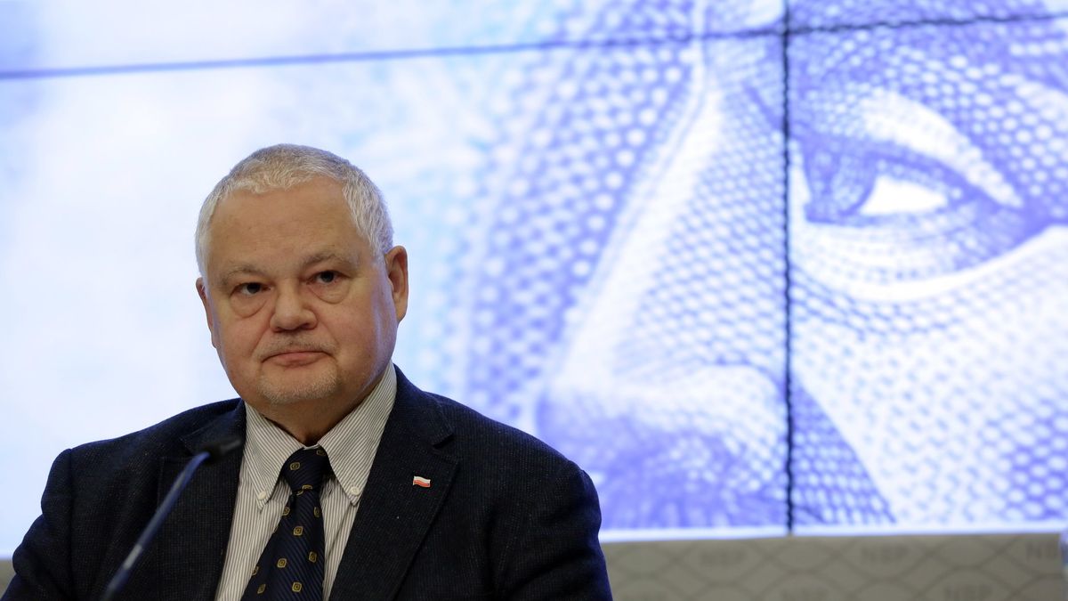 Na zdjęciu profesor Adam Glapiński, przewodniczący Rady Polityki Pieniężnej.