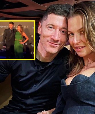 Tak Lewandowscy ubrali się na premierę filmu
