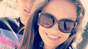 Śliczna i naturalna. Żona Karola Świderskiego jest dumna z ukochanego