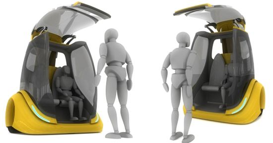 Robot taxi - kolejna koncepcja miejskiego transportu 2