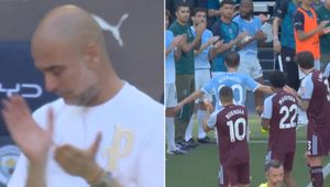 Łzy w oczach gwiazdy. Wzruszył się też Guardiola [WIDEO]