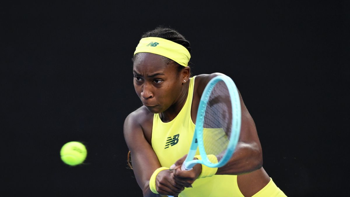 PAP/EPA / JOEL CARRETT / Na zdjęciu: Coco Gauff