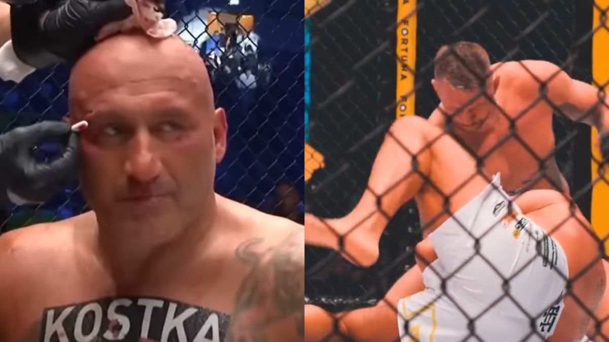 Zdjęcie okładkowe artykułu: Materiały prasowe / CLOUT MMA / Na zdjęciu: Andrzej Fonfara pokonał Marcina Najmana
