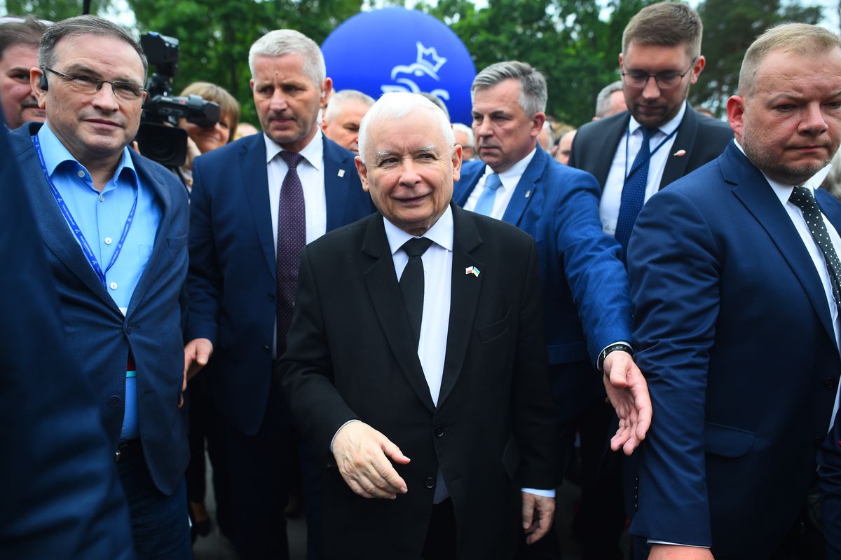 Jarosław Kaczyński przyjechał w środę do Sochaczewa 