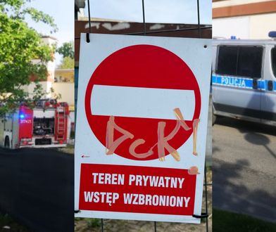 Groza na osiedlu w Warszawie. Młodzież z "budynku widmo" terroryzuje dzieci