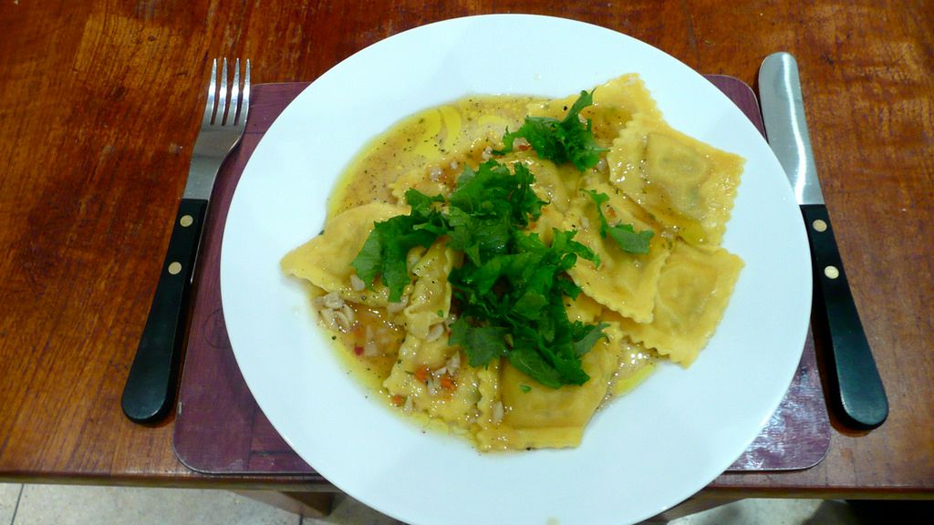 Ravioli z serowym nadzieniem (do kupienia w opakowaniu)