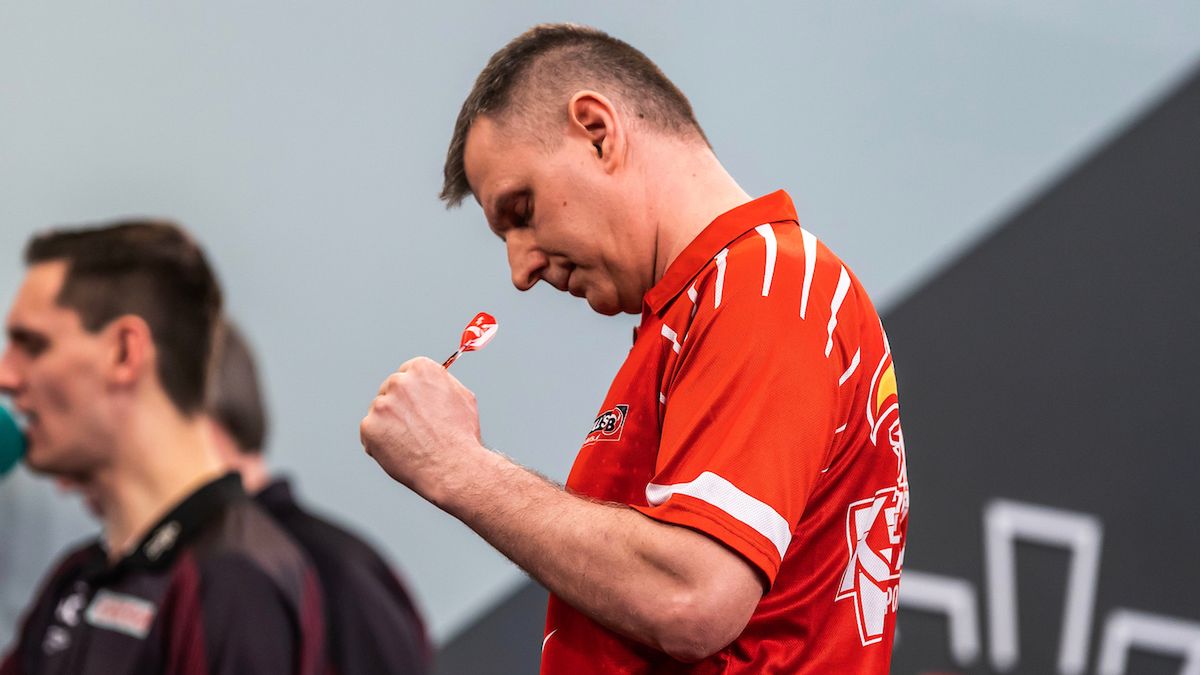 Materiały prasowe / Simon O’Connor/PDC / Na zdjęciu: Krzysztof Ratajski