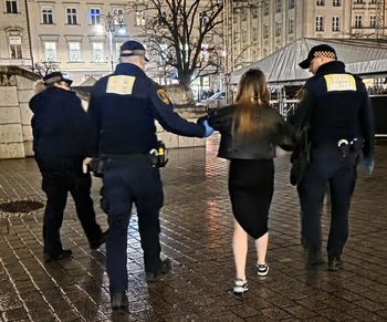 13-latka zatrzymana w centrum Krakowa. Smutny widok