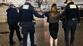 13-latka zatrzymana w centrum Krakowa. Smutny widok