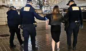 13-latka zatrzymana w centrum Krakowa. Smutny widok