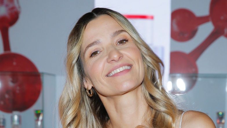 Joanna Koroniewska w skąpym bikini prawi o pogodzie w Hiszpanii