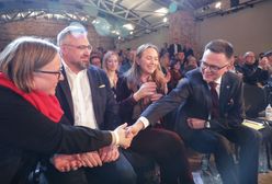 Zorientował się po chwili. "Pani europoseł wybaczy"