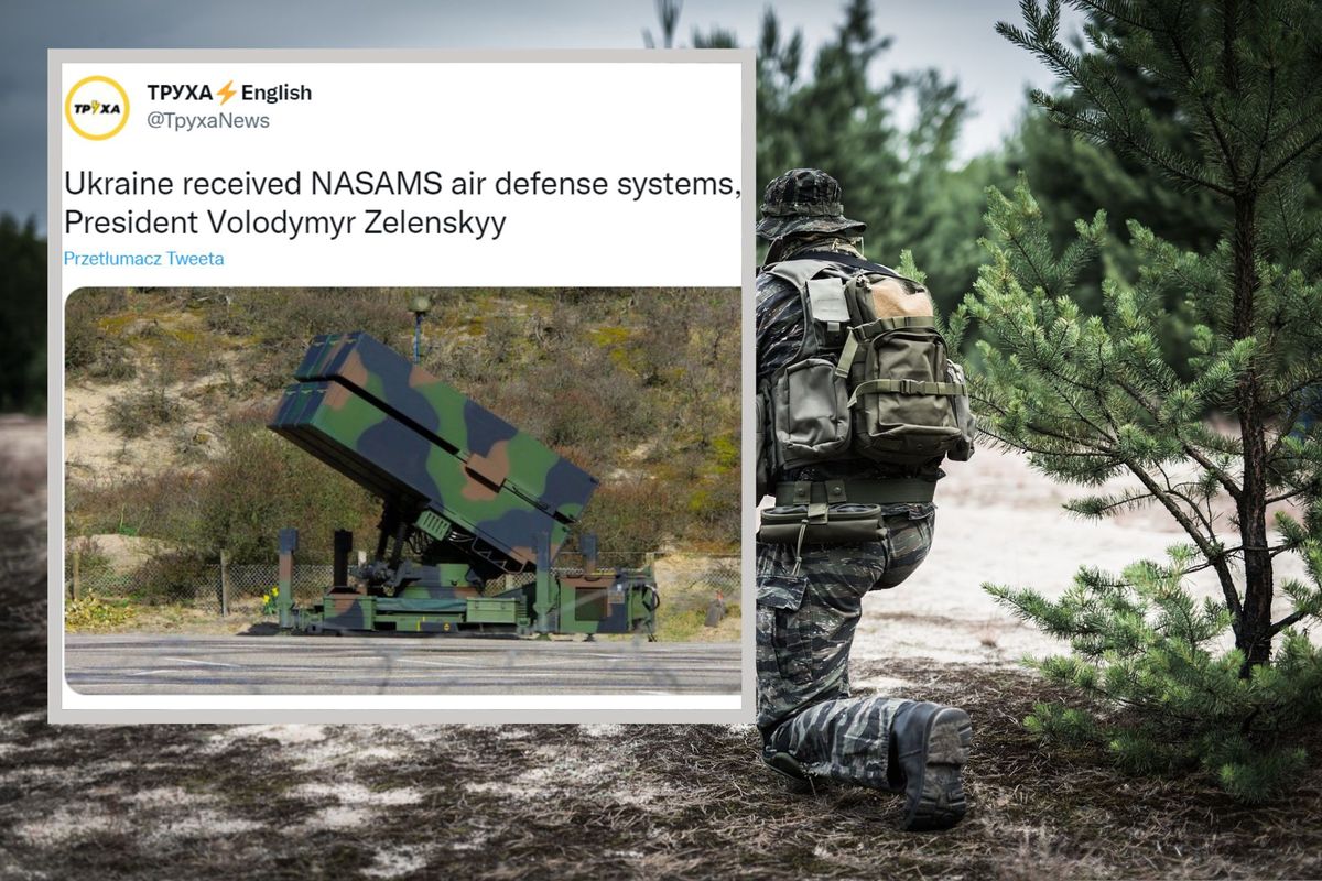 Ukraina otrzymała systemy obrony  NASAMS.