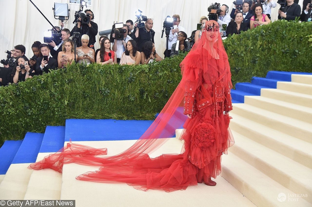 Katy Perry - MET Gala 2017, kreacja: Maison Margiela