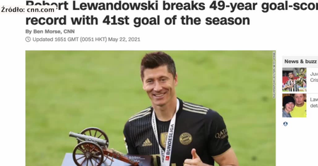 “Lewandowski”, “Oscarowy scenariusz sukcesu”, “Jest lepszy niż Ronaldo i Messi”.