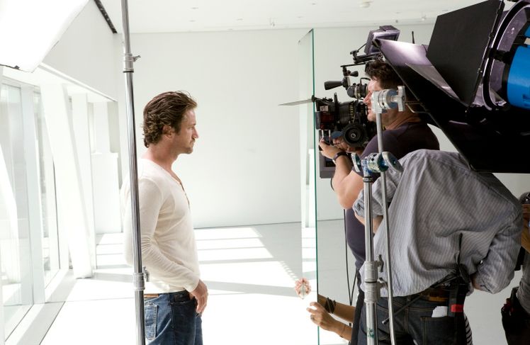 Gerard Butler na planie