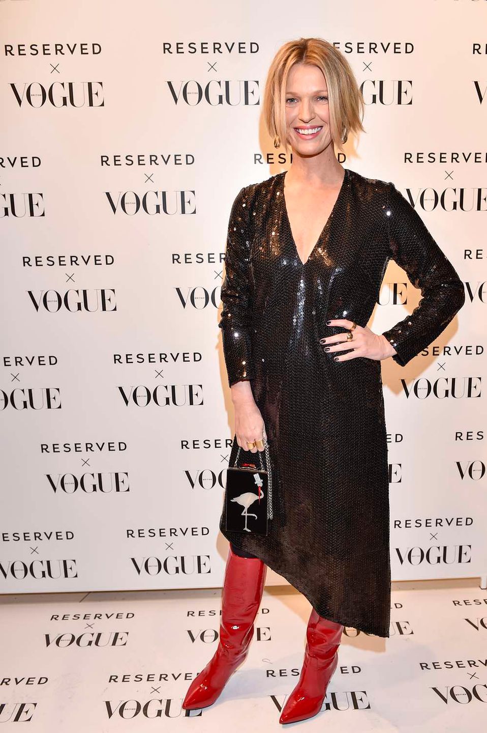 Magda Mołek - Reserved x Vogue British