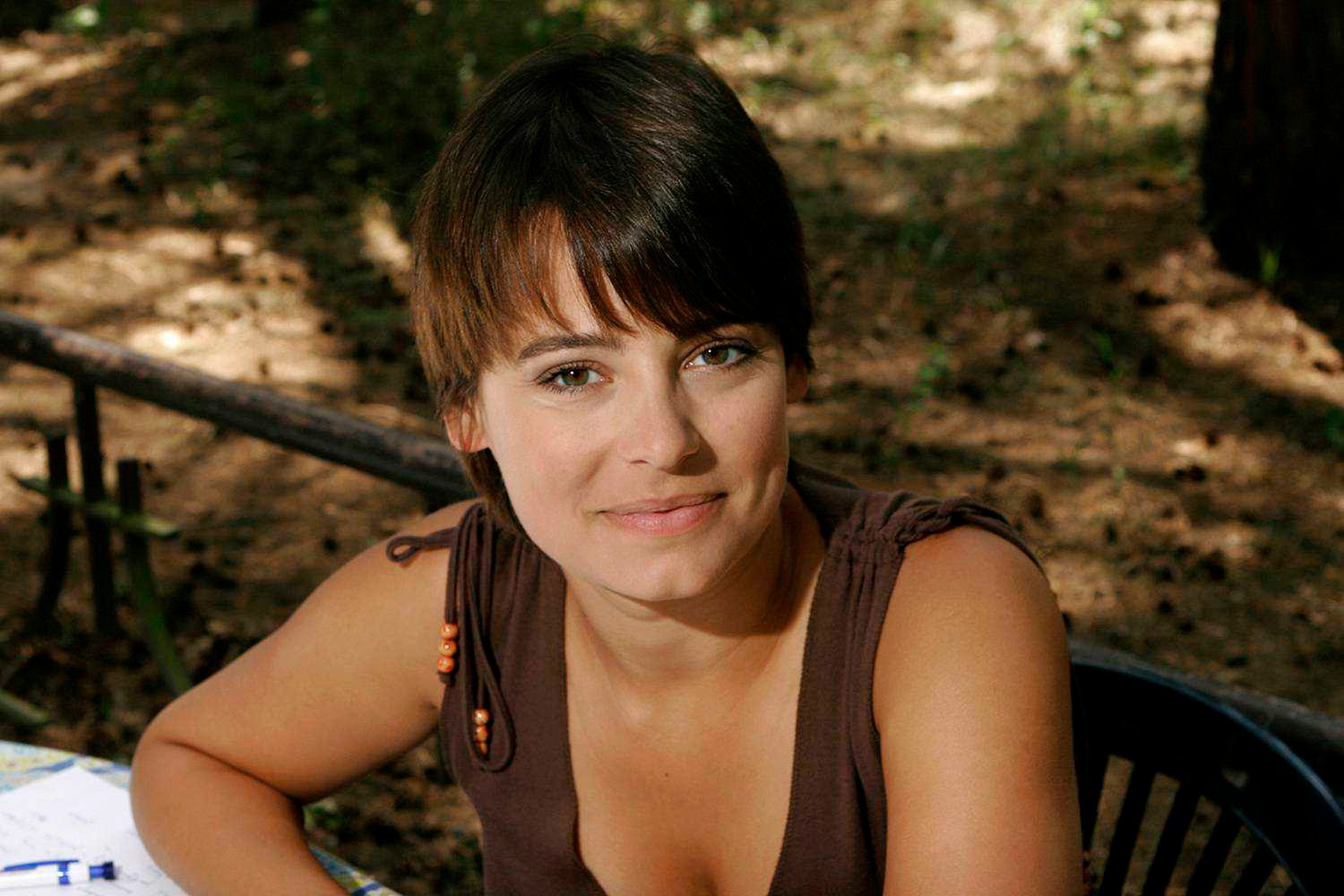 Anna Mucha w 2007 roku miała krótkie włosy