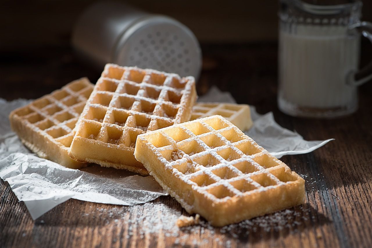 Pyszne gofry w mniej niż 30 minut. Fot. Pixabay