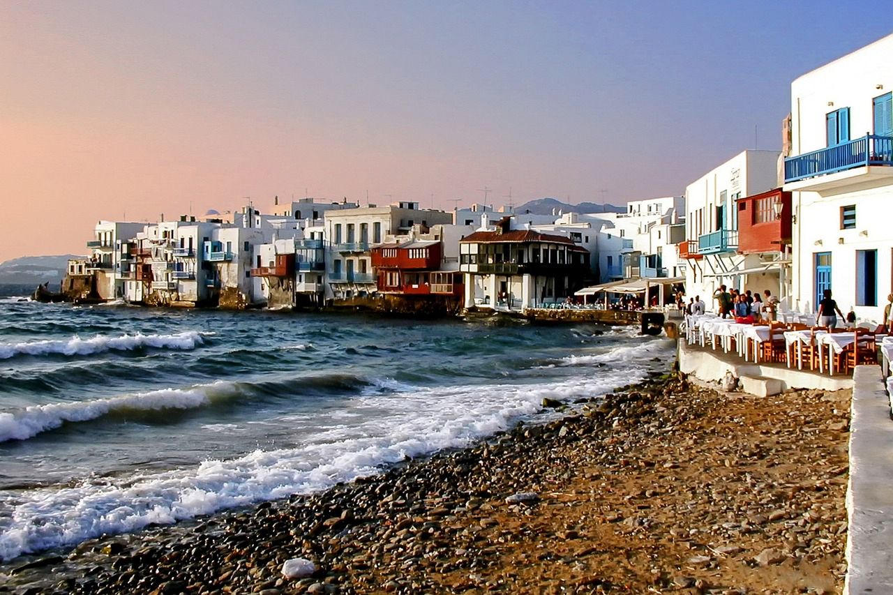 Mykonos - Pyszności; Foto EvanRoss pixabay.com, CC0