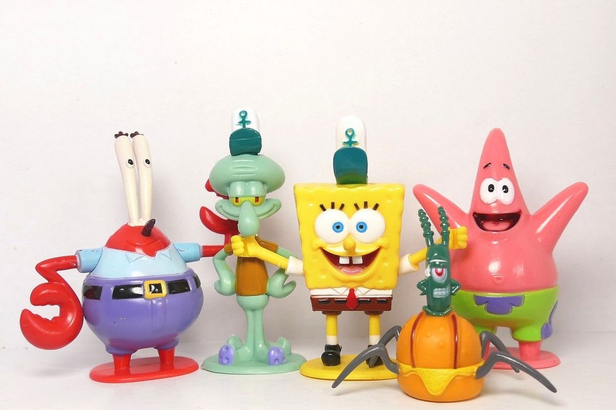 Dlaczego SpongeBob i inne postacie z kreskówek są żółte? Fot. Pixabay
